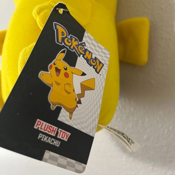 Pokemon Pikachu Toy Factory Character Plush 10” NWT 2014 - Picture 4 of 4
